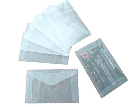 Glassine envelopes